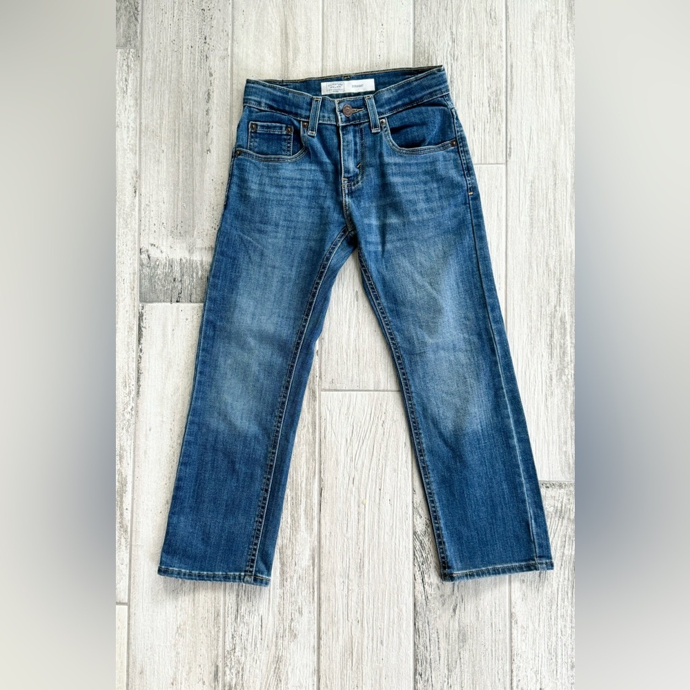 Signature by Levi Strauss Kids Straight Leg Jeans - Size 8 Regular